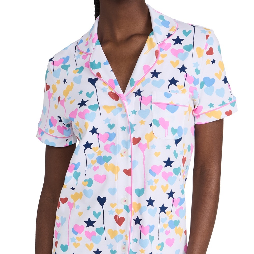 Roller Rabbit Starry Starry Love Polo Pajama Set